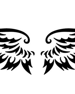 Image of wings in black